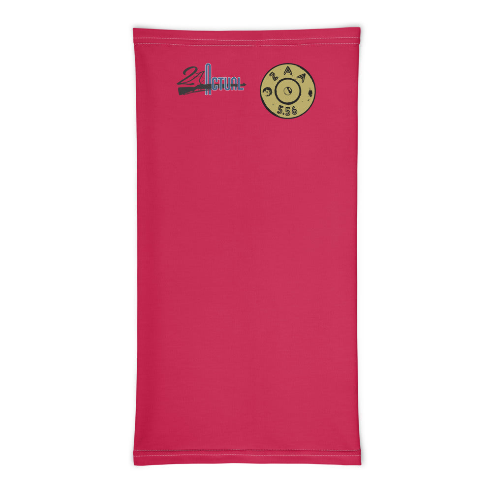 2AA Brass Neck Gaiter - Red