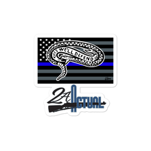 Load image into Gallery viewer, 2AA Sticker Set - Thin Blue Line
